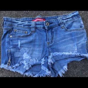 Jean shorts